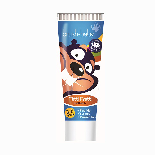 Brush-baby Children's Tutti Frutti Toothpaste with Xylitol (3-6 Years)